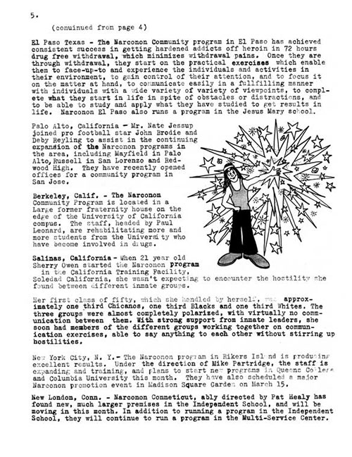 Handling a Social Disaster 1973 Newsletter PG 4